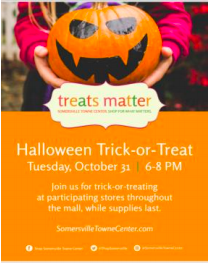 Treats matter at Somersville Towne Center