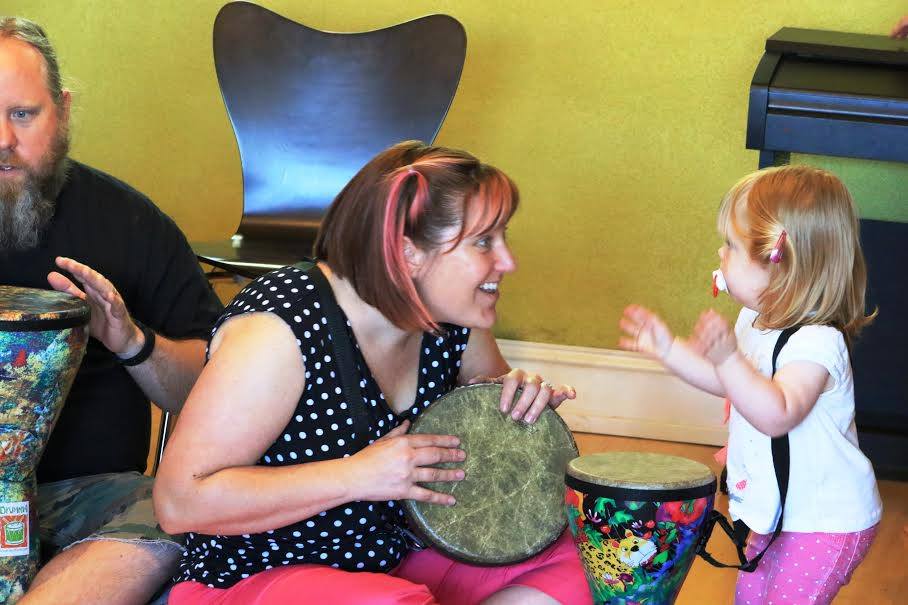 Drummm at Antioch Community Library