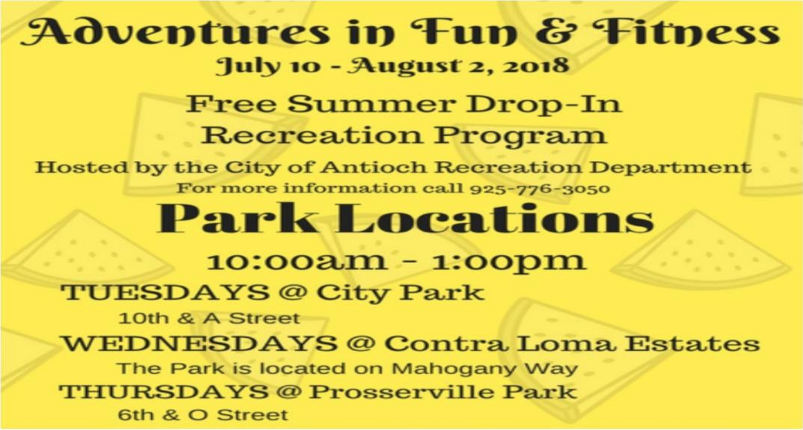 Drop In Summer Camp Antioch