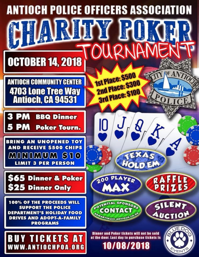 Antioch Charity Poker Tournament