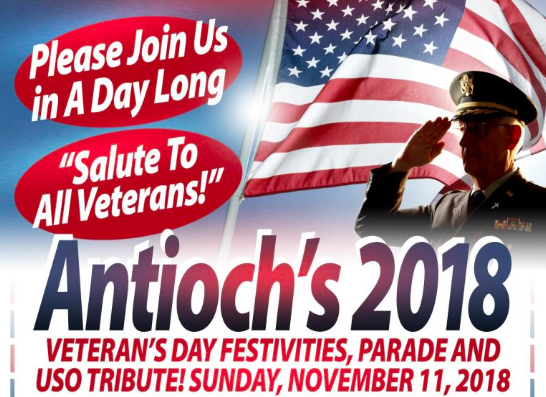 Antioch Veterans Day Celebration