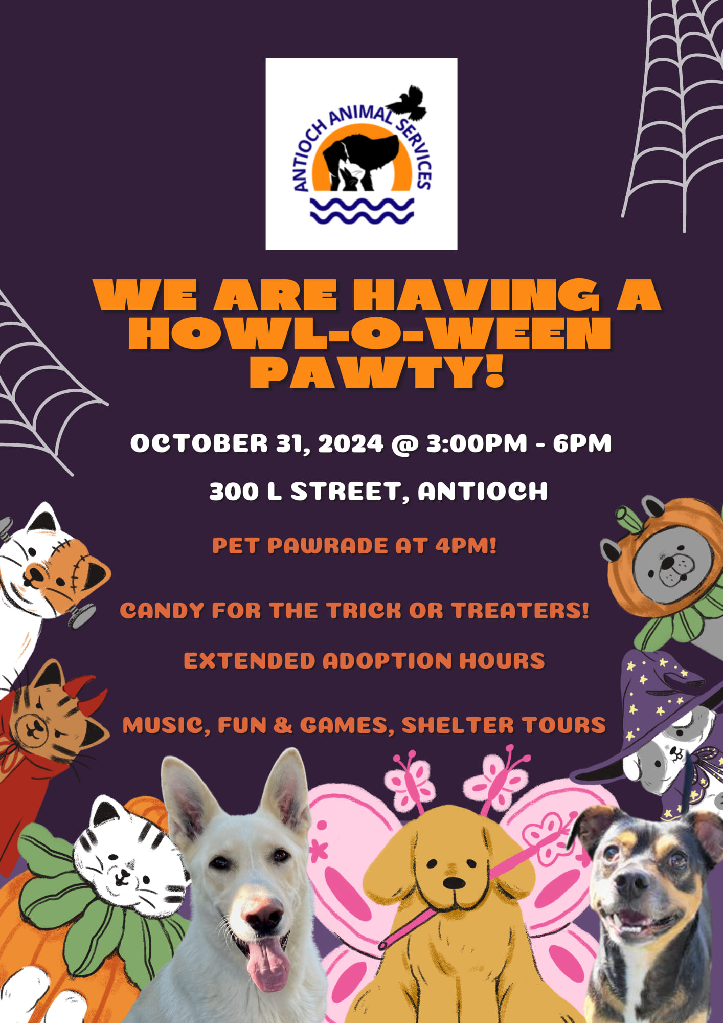 Howl-O-Ween Pawty Antioch 2024