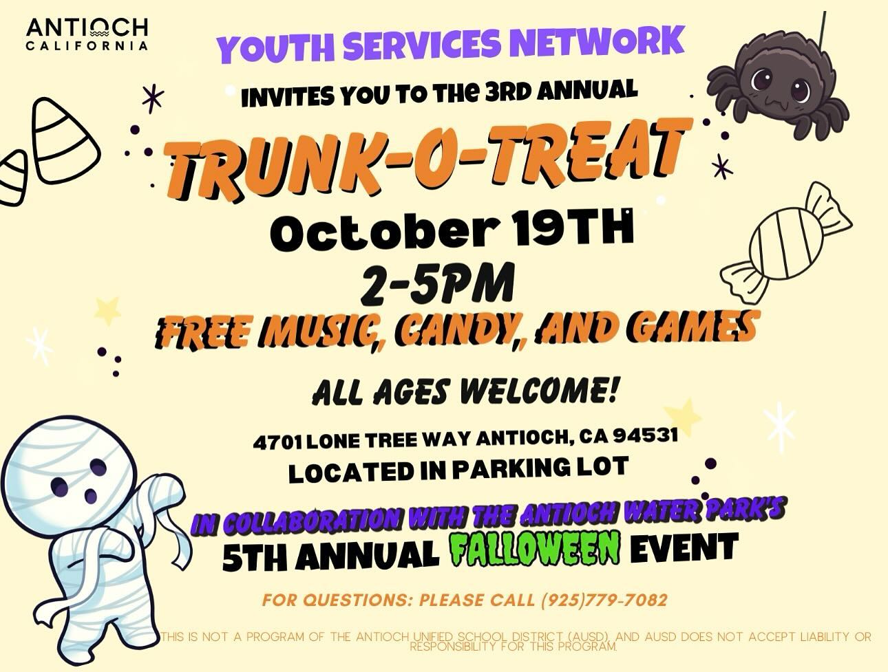 Antioch Trunk O Treat 2024