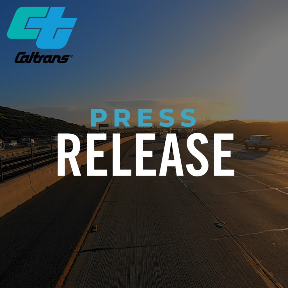 CalTrans Press Release Image